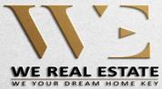 WE REAL ESTATE logo image