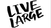 LIVE LARGE logo image