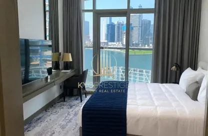 Apartment - 1 Bathroom for rent in Damac Maison Prive A - Damac Maison Prive - Business Bay - Dubai