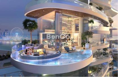 Apartment - 3 Bedrooms - 4 Bathrooms for sale in Damac Bay Tower B - Damac Bay - Dubai Harbour - Dubai Apartment - 3 Bedrooms - 4 Bathrooms for sale in Damac Bay Tower B - Damac Bay - Dubai Harbour - Dubai