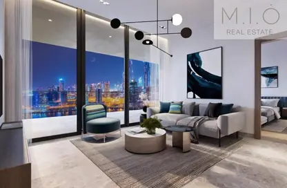 Apartment - Studio - 1 Bathroom for sale in Peninsula Four - Peninsula - Business Bay - Dubai