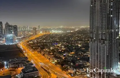 شقة - غرفة نوم - 2 حمامات للبيع في برج كونكورد - (JLT) مجمع H - أبراج بحيرات الجميرا - دبي