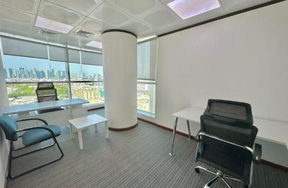 Office Space - Studio - 2 Bathrooms for rent in Junaibi Tower - Al Danah - Abu Dhabi