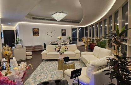 Apartment - 4 Bedrooms - 5 Bathrooms for rent in Horizon Tower - Dubai Marina - Dubai