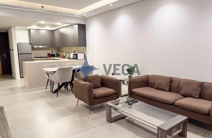 Apartment - 1 - 2 for rent in Diamond Building - Jumeirah Garden City - Al Satwa - Dubai