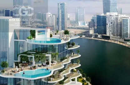 Apartment - 1 Bedroom - 1 Bathroom for sale in Chic Tower - Business Bay - Dubai Apartment - 1 Bedroom - 1 Bathroom for sale in Chic Tower - Business Bay - Dubai