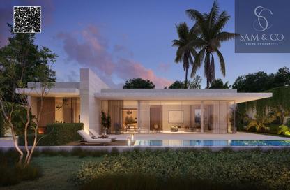 Villa - 4 - 6 for sale in Beachfront - Al Zorah - Ajman