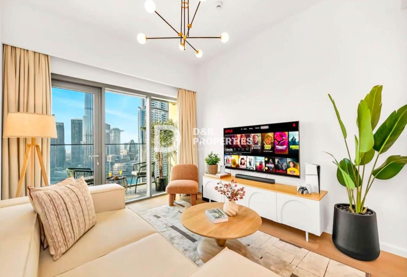 Vacant | Fully Furnished | Burj Khalifa View photo 5