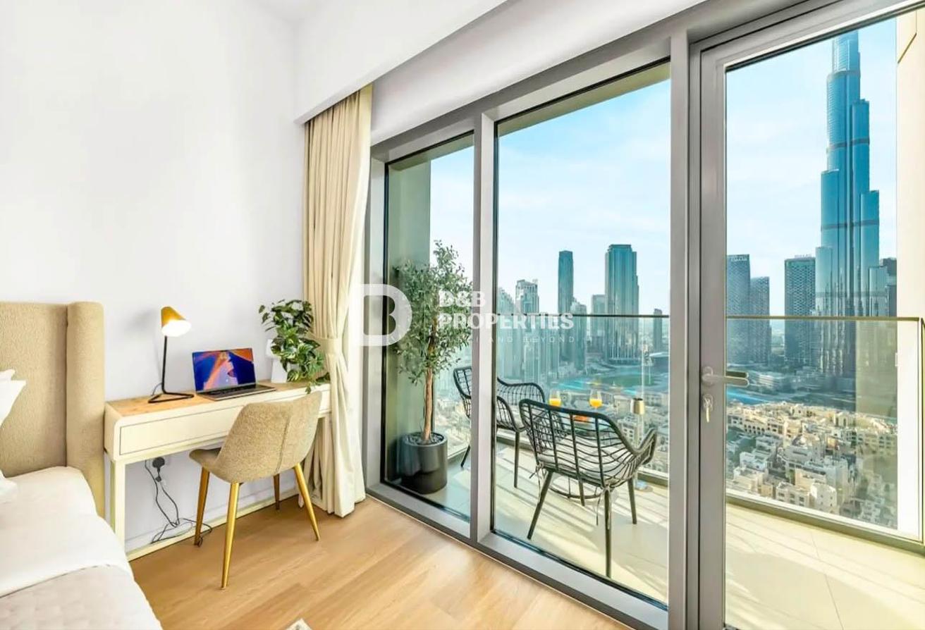 Vacant | Fully Furnished | Burj Khalifa View photo 11