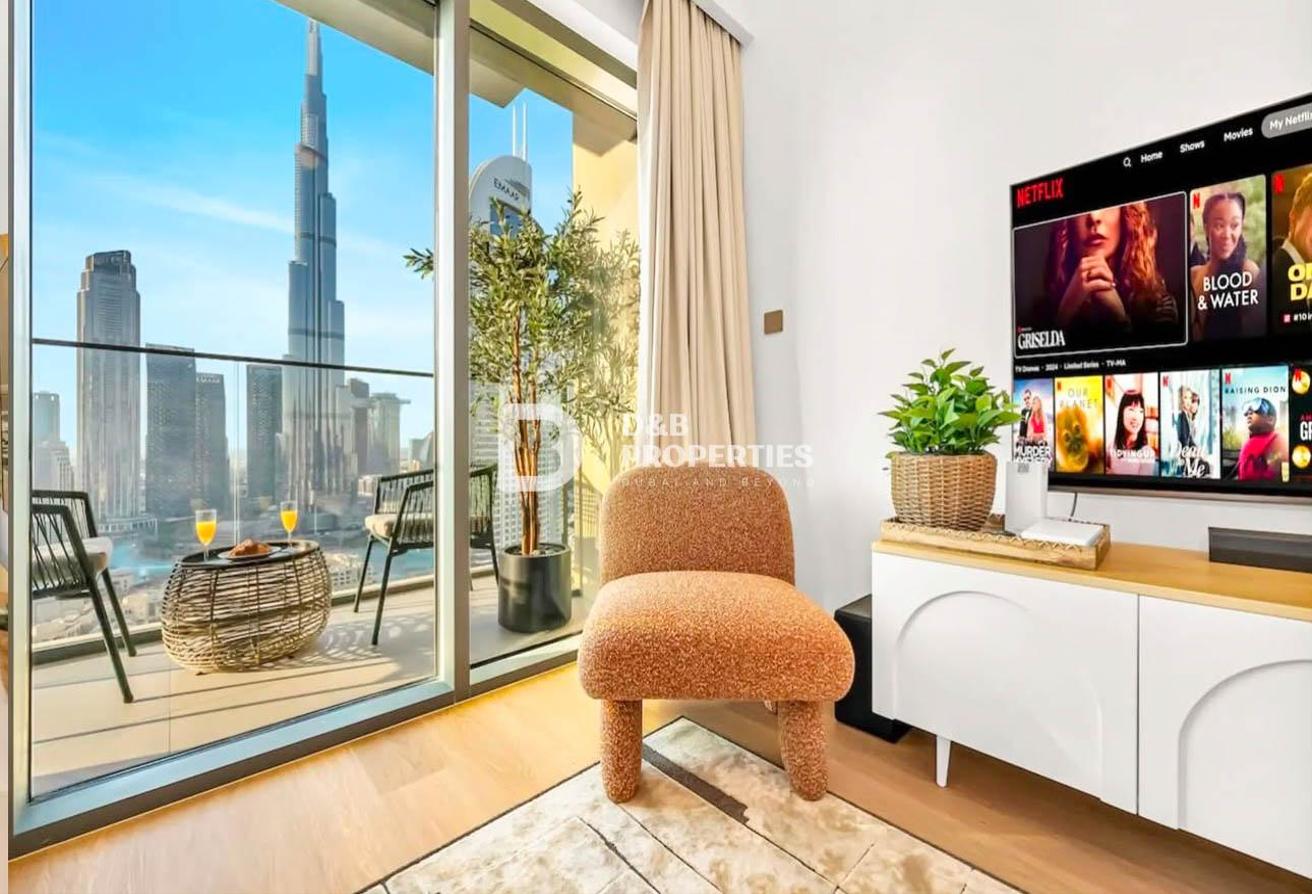 Vacant | Fully Furnished | Burj Khalifa View photo 7