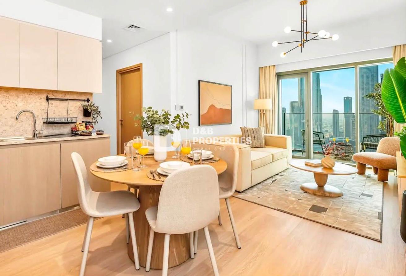 Vacant | Fully Furnished | Burj Khalifa View photo 9