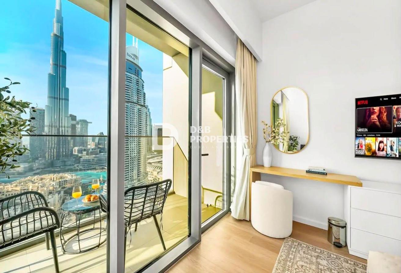 Vacant | Fully Furnished | Burj Khalifa View photo 10