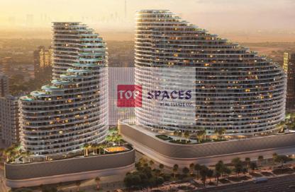 Apartment - Studio - 1 Bathroom for sale in Binghatti Skyflame 1 - Binghatti Skyflame - Majan - Dubai Land - Dubai