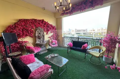 شقة - 2 غرف نوم - 4 حمامات للايجار في مساكن المارينا 3 - مساكن المارينا - نخلة جميرا - دبي