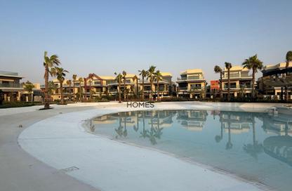 Townhouse - 4 - 3 for rent in Portofino - Damac Lagoons - Dubai