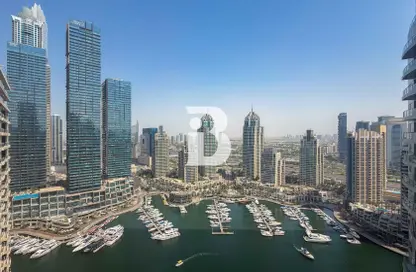 شقة - غرفة نوم - 2 حمامات للايجار في ليف مارينا - دبي مارينا - دبي