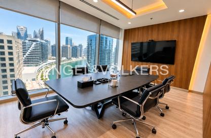 Office Space - Studio - 1 for rent in The Binary Tower - Business Bay - Dubai