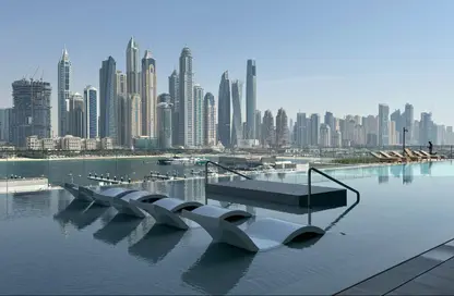 Apartment - 2 Bedrooms - 2 Bathrooms for rent in Palace Beach Residence Tower 2 - Palace Beach Residence - EMAAR Beachfront - Dubai Harbour - Dubai