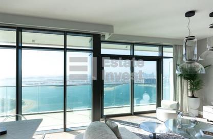 شقة - 4 غرف نوم - 5 حمامات للبيع في برج Beach Vista 1 - بيتش فيستا - إعمار بيتشفرونت - دبي هاربور - دبي