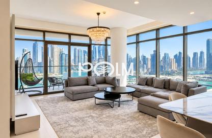 شقة - 3 - 4 للايجار في برج Marina Vista 2 - مارينا فيستا - إعمار بيتشفرونت - دبي هاربور - دبي