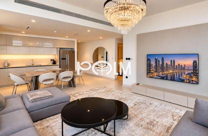 شقة - 3 - 4 للايجار في برج Marina Vista 2 - مارينا فيستا - إعمار بيتشفرونت - دبي هاربور - دبي