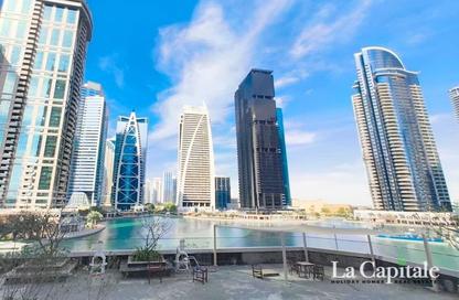شقة - 1 حمام للايجار في ليك تيراس - (JLT) مجمع D - أبراج بحيرات الجميرا - دبي