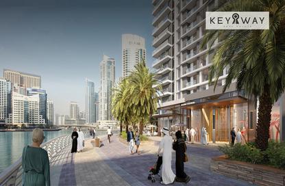Apartment - 2 Bedrooms - 2 Bathrooms for sale in Marina Shores - Dubai Marina - Dubai