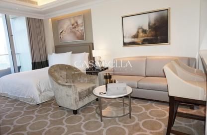 Apartment - Studio - 1 for rent in Kempinski Blvd (The address Blvd) - Downtown Dubai - Dubai