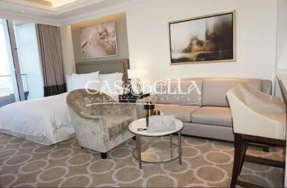 Apartment - Studio - 1 for rent in Kempinski Blvd (The address Blvd) - Downtown Dubai - Dubai