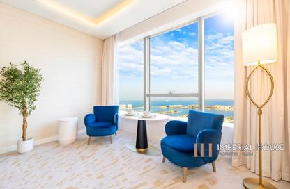 Apartment - Studio - 1 Bathroom for rent in The Palm Tower - Palm Jumeirah - Dubai