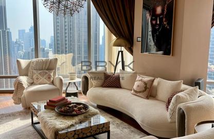 Apartment - 2 Bedrooms - 3 Bathrooms for rent in Burj Khalifa - Burj Khalifa Area - Downtown Dubai - Dubai