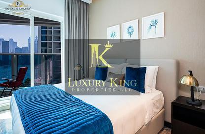 Apartment - Studio - 1 for rent in Damac Maison Prive A - Damac Maison Prive - Business Bay - Dubai