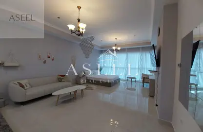 Apartment - 1 Bathroom for rent in The Court Tower - Business Bay - Dubai