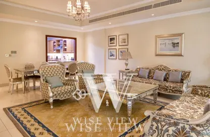 Apartment - 3 Bedrooms - 4 Bathrooms for rent in Kempinski Palm Residence - The Crescent - Palm Jumeirah - Dubai
