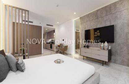 Apartment - Studio - 1 Bathroom for rent in Peninsula Five - Peninsula - Business Bay - Dubai