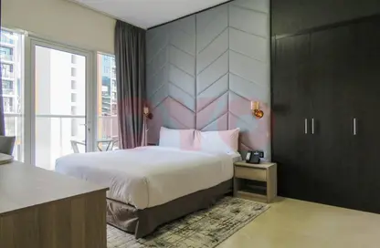 شقة - غرفة نوم - 1 حمام للايجار في برج سفير - دبي مارينا - دبي