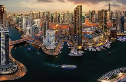 Apartment - 3 Bedrooms - 4 Bathrooms for sale in Marina Shores - Dubai Marina - Dubai