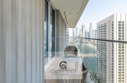 شقة - غرفة نوم - 1 حمام للايجار في برج Beach Isle 1 - بيتش آيل - إعمار بيتشفرونت - دبي هاربور - دبي شقة - غرفة نوم - 1 حمام للايجار في برج Beach Isle 1 - بيتش آيل - إعمار بيتشفرونت - دبي هاربور - دبي
