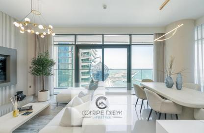شقة - 3 غرف نوم - 4 حمامات للايجار في برج Beach Vista 2 - بيتش فيستا - إعمار بيتشفرونت - دبي هاربور - دبي شقة - 3 غرف نوم - 4 حمامات للايجار في برج Beach Vista 2 - بيتش فيستا - إعمار بيتشفرونت - دبي هاربور - دبي