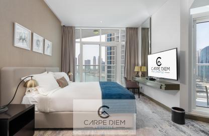 Apartment - Studio - 1 for rent in Damac Maison Prive B - Damac Maison Prive - Business Bay - Dubai Apartment - Studio - 1 for rent in Damac Maison Prive B - Damac Maison Prive - Business Bay - Dubai
