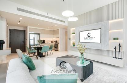 شقة - 2 غرف نوم - 2 حمامات للايجار في برج Marina Vista 2 - مارينا فيستا - إعمار بيتشفرونت - دبي هاربور - دبي شقة - 2 غرف نوم - 2 حمامات للايجار في برج Marina Vista 2 - مارينا فيستا - إعمار بيتشفرونت - دبي هاربور - دبي