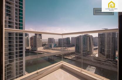 Apartment - Studio - 1 Bathroom for rent in Damac Maison Prive B - Damac Maison Prive - Business Bay - Dubai