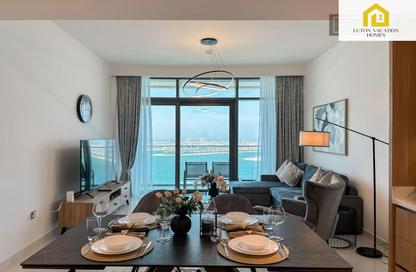 شقة - 2 غرف نوم - 2 حمامات للايجار في برج Beach Vista 1 - بيتش فيستا - إعمار بيتشفرونت - دبي هاربور - دبي