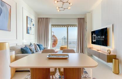 Apartment - 1 - 1 for rent in Grand Bleu Tower 1 - Emaar Beachfront - Dubai Harbour - Dubai