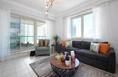 Apartment - 1 Bedroom - 2 Bathrooms for rent in Murjan Tower - Dubai Marina Towers - Dubai Marina - Dubai