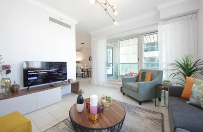 شقة - غرفة نوم - 2 حمامات للايجار في برج المرجان - أبراج إعمار ال6 - دبي مارينا - دبي