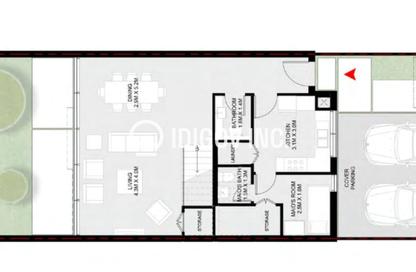 Townhouse - 3 Bedrooms - 4 Bathrooms for sale in Sequoia - Masaar - Tilal City - Sharjah