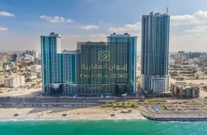 Apartment - 3 Bedrooms - 4 Bathrooms for sale in Ajman Corniche Residences - Ajman Corniche Road - Ajman