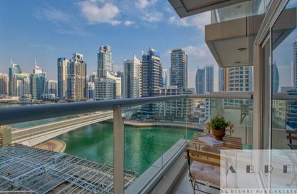 Apartment - 1 Bedroom - 2 Bathrooms for rent in Continental Tower - Dubai Marina - Dubai