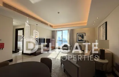 شقة - غرفة نوم - 2 حمامات للايجار في فندق برج ليك - العنوان داون تاون - وسط مدينة دبي - دبي